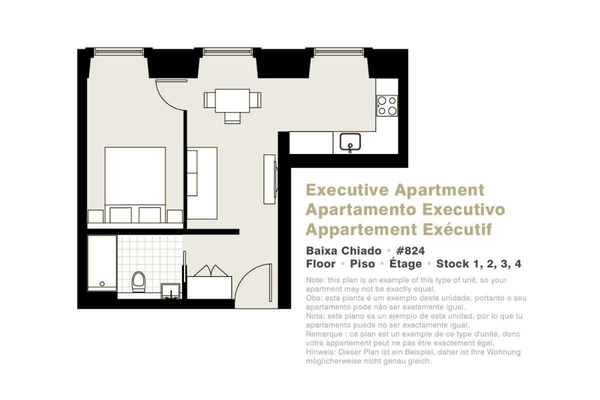 Lisbon Serviced Apartments - Baixa Exterior foto