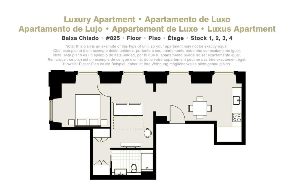 Lisbon Serviced Apartments - Baixa Exterior foto